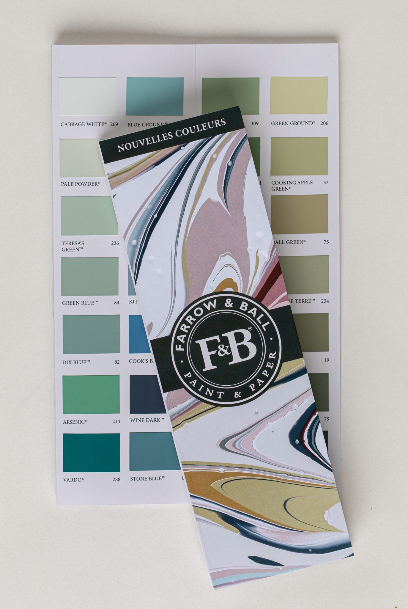 Farrow And Ball Kleurenkaart Met 132 Actuele Kleuren 7589